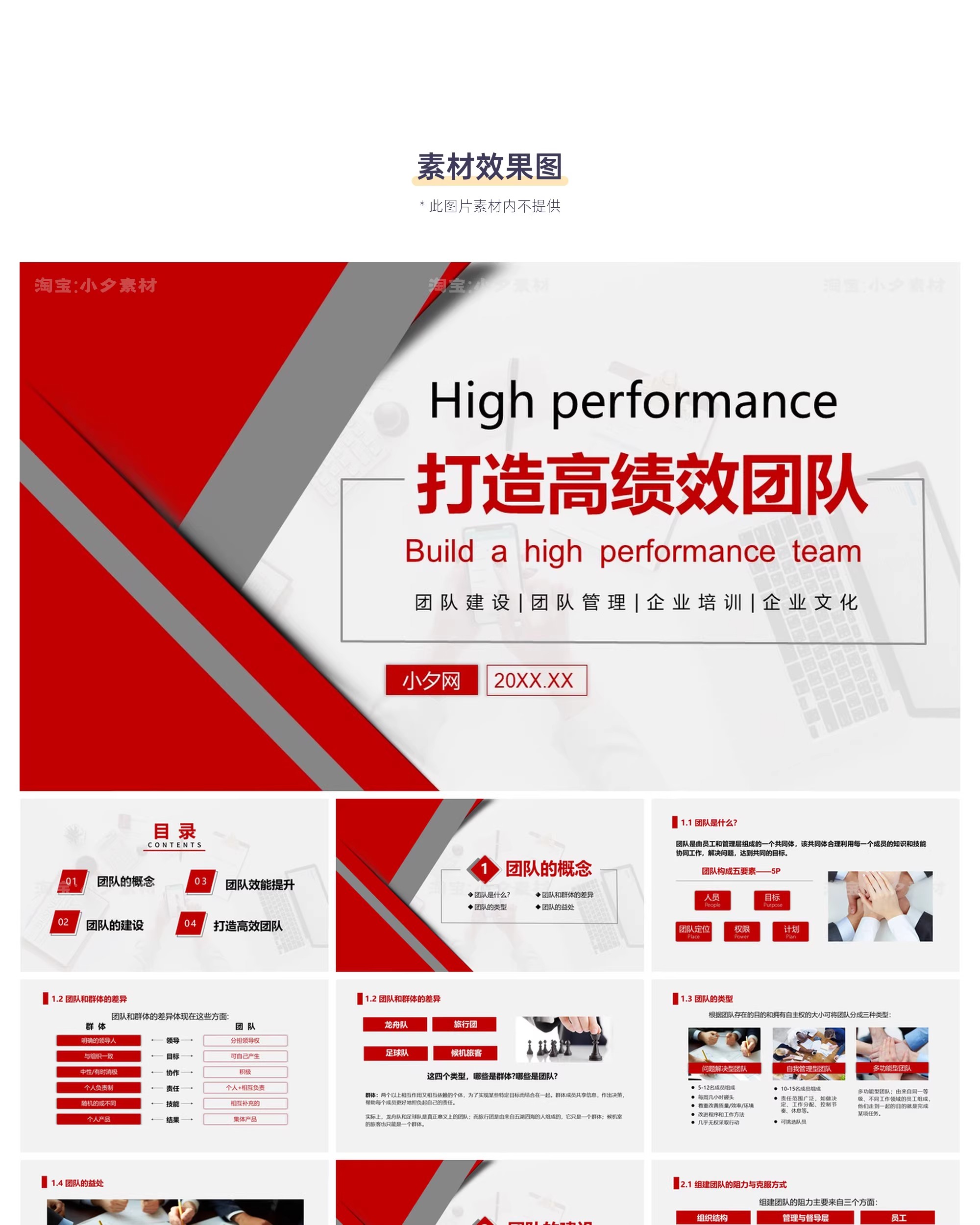图片[2]-企业公司团队合作团队建设管理工作领导力培训经验分享课PPT模板-大怪兽分享