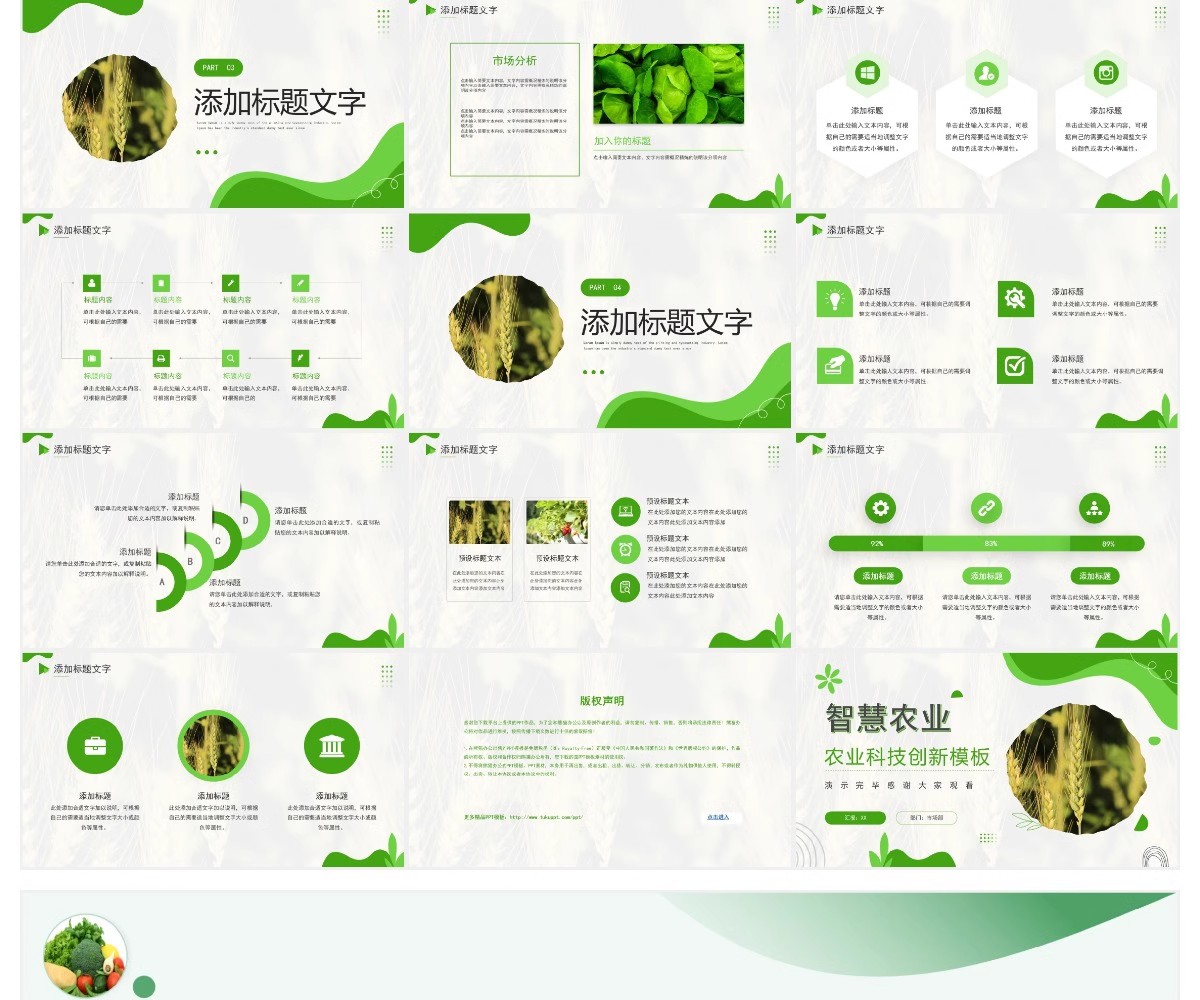 图片[6]-农业ppt模板绿色食品产品推介宣传介绍推广营销策划项目汇报课件-大怪兽分享
