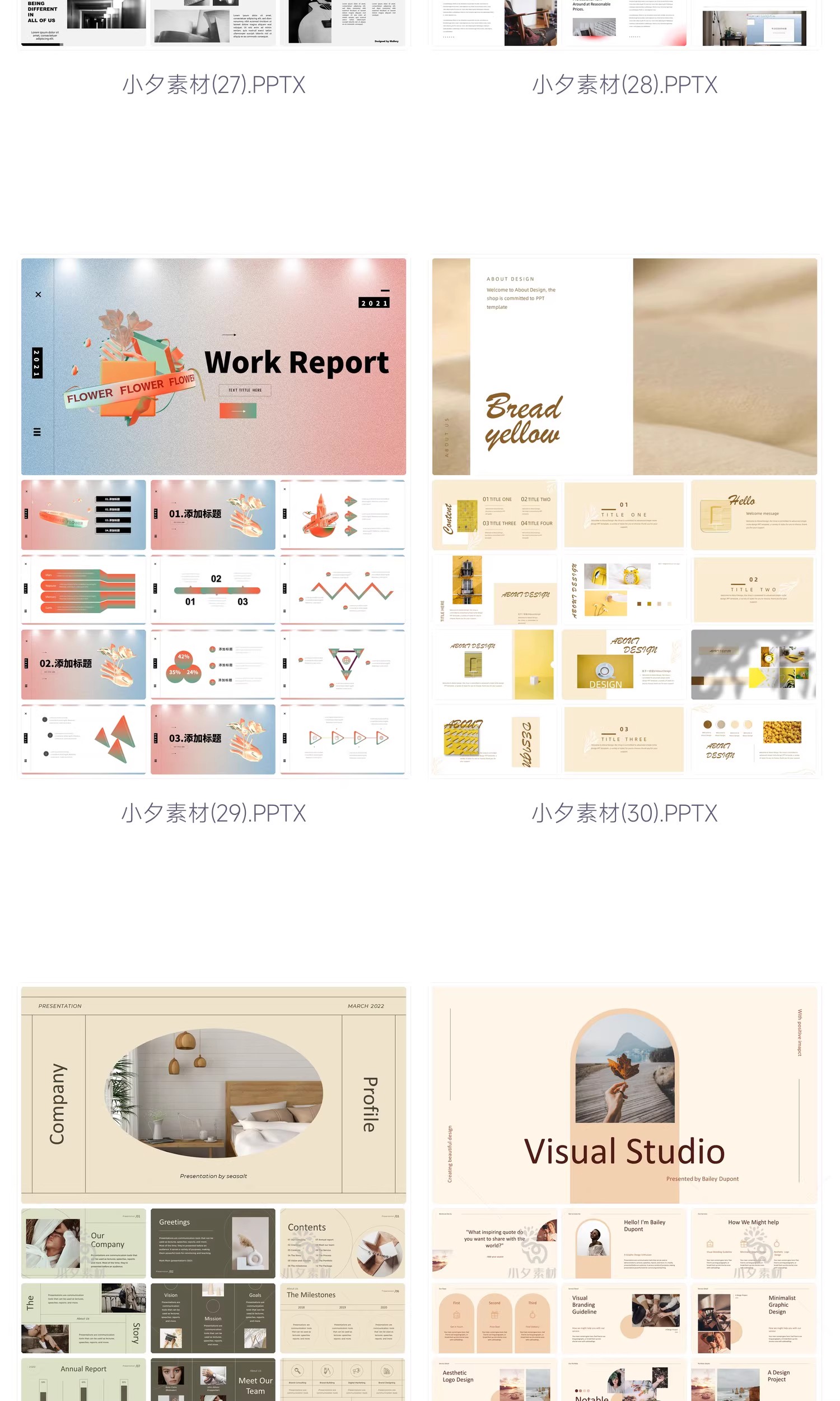 图片[9]-高级极简艺术简约图文排版求职面试介绍作品集画册ppt模板素材-大怪兽分享
