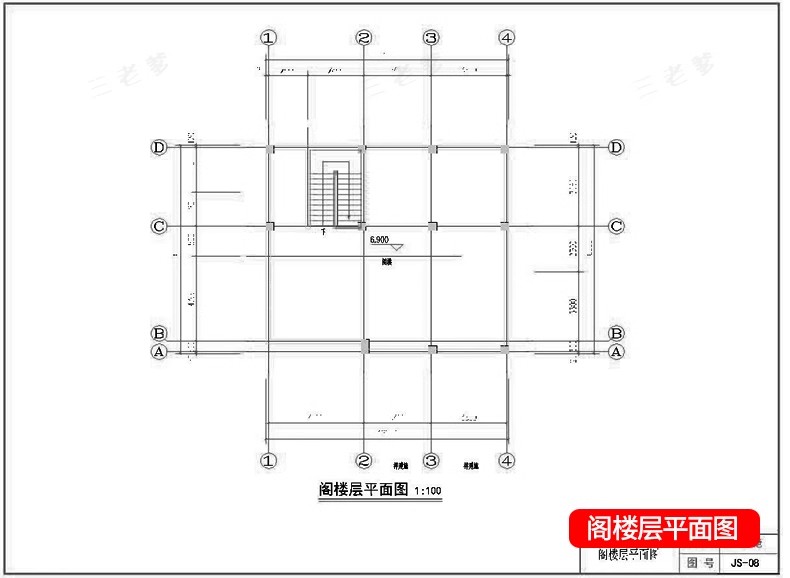 图片[127]-新自建房别墅房屋设计二层三层半小户型效果建筑农村CAD施工图纸-大怪兽分享