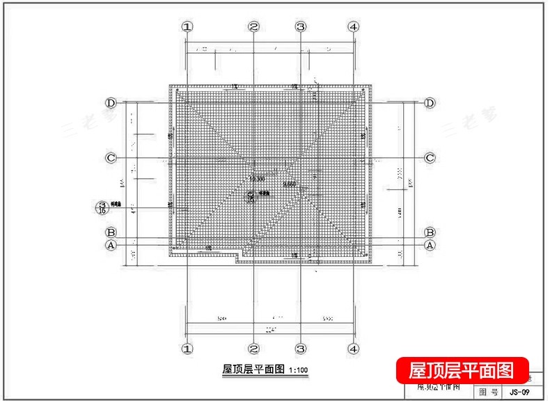 图片[128]-新自建房别墅房屋设计二层三层半小户型效果建筑农村CAD施工图纸-大怪兽分享