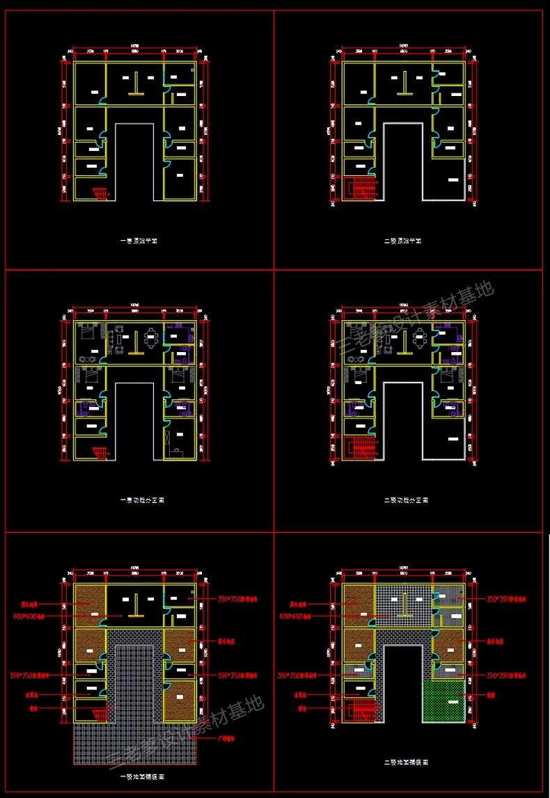 图片[33]-别墅建筑SU模型CAD施工图配套度假村外观民宿独栋自建房草图大师-大怪兽分享