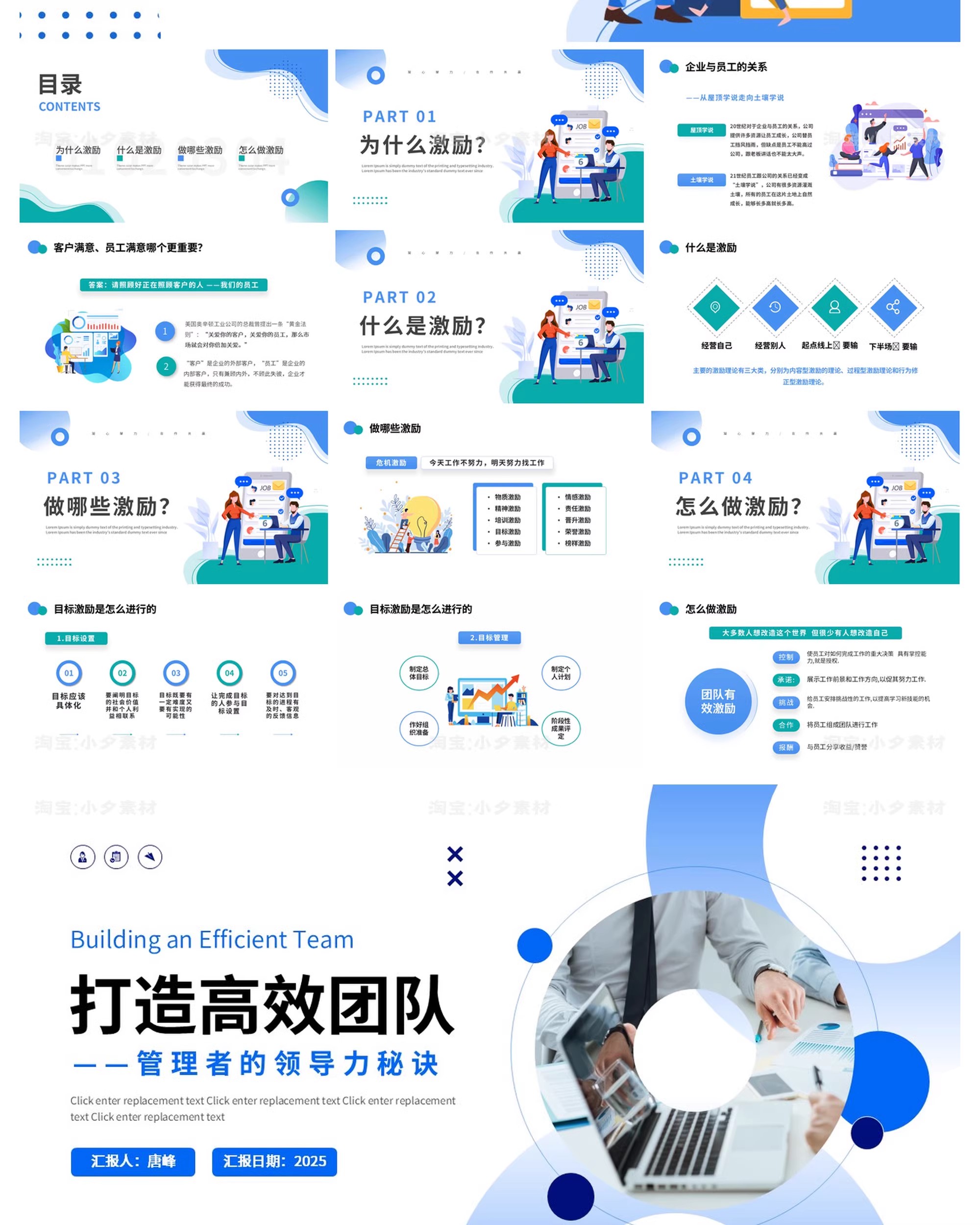 图片[13]-企业公司团队合作团队建设管理工作领导力培训经验分享课PPT模板-大怪兽分享
