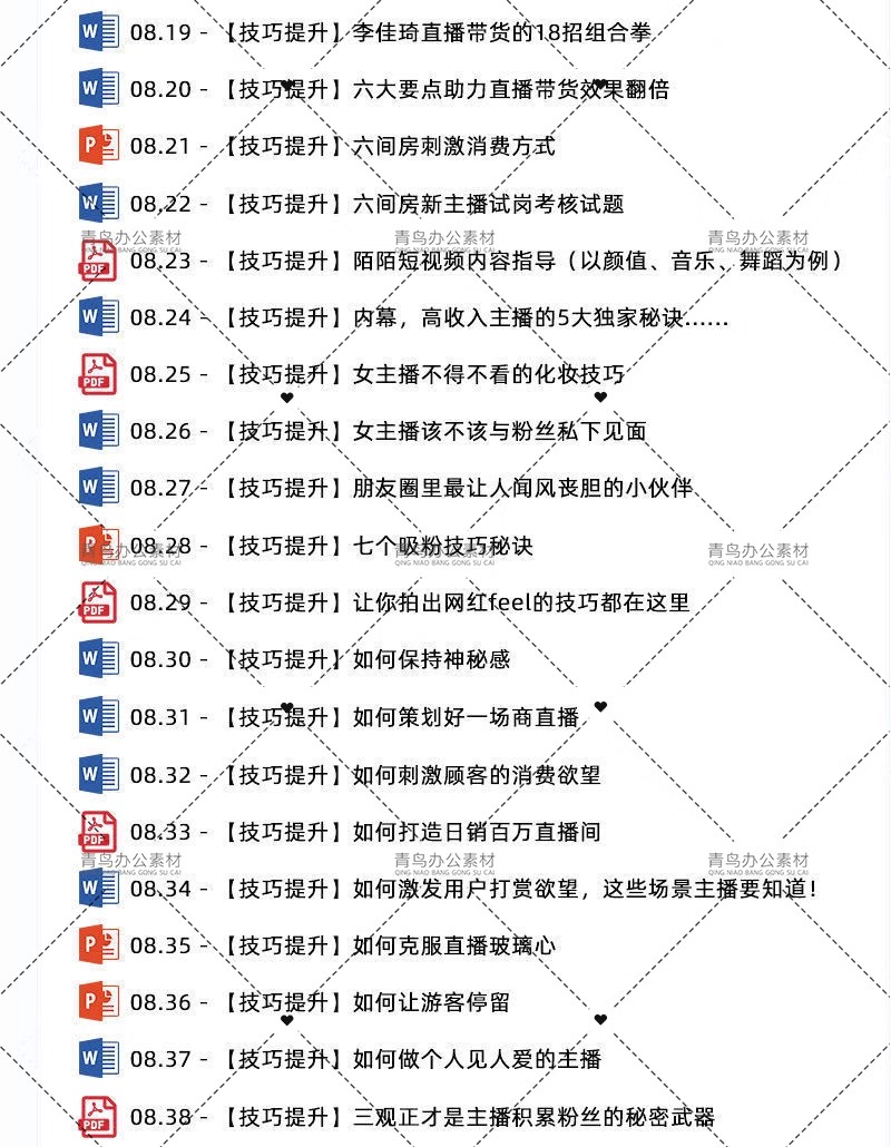 图片[14]-直播带货脚本网红带货话术抖音带货话术剧本淘宝电商直播方案台本-大怪兽分享