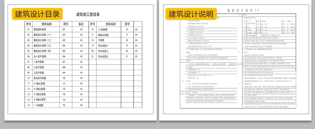 图片[14]-新自建房别墅房屋设计二层三层半小户型效果建筑农村CAD施工图纸-大怪兽分享