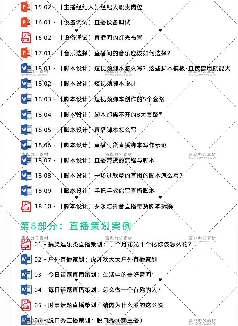 图片[18]-直播带货脚本网红带货话术抖音带货话术剧本淘宝电商直播方案台本-大怪兽分享