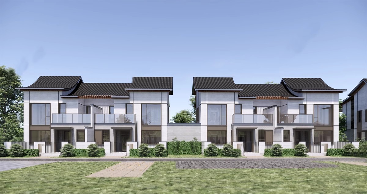 图片[20]-别墅建筑SU模型CAD施工图配套度假村外观民宿独栋自建房草图大师-大怪兽分享