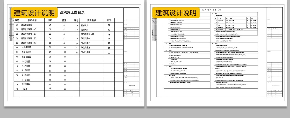 图片[23]-新自建房别墅房屋设计二层三层半小户型效果建筑农村CAD施工图纸-大怪兽分享