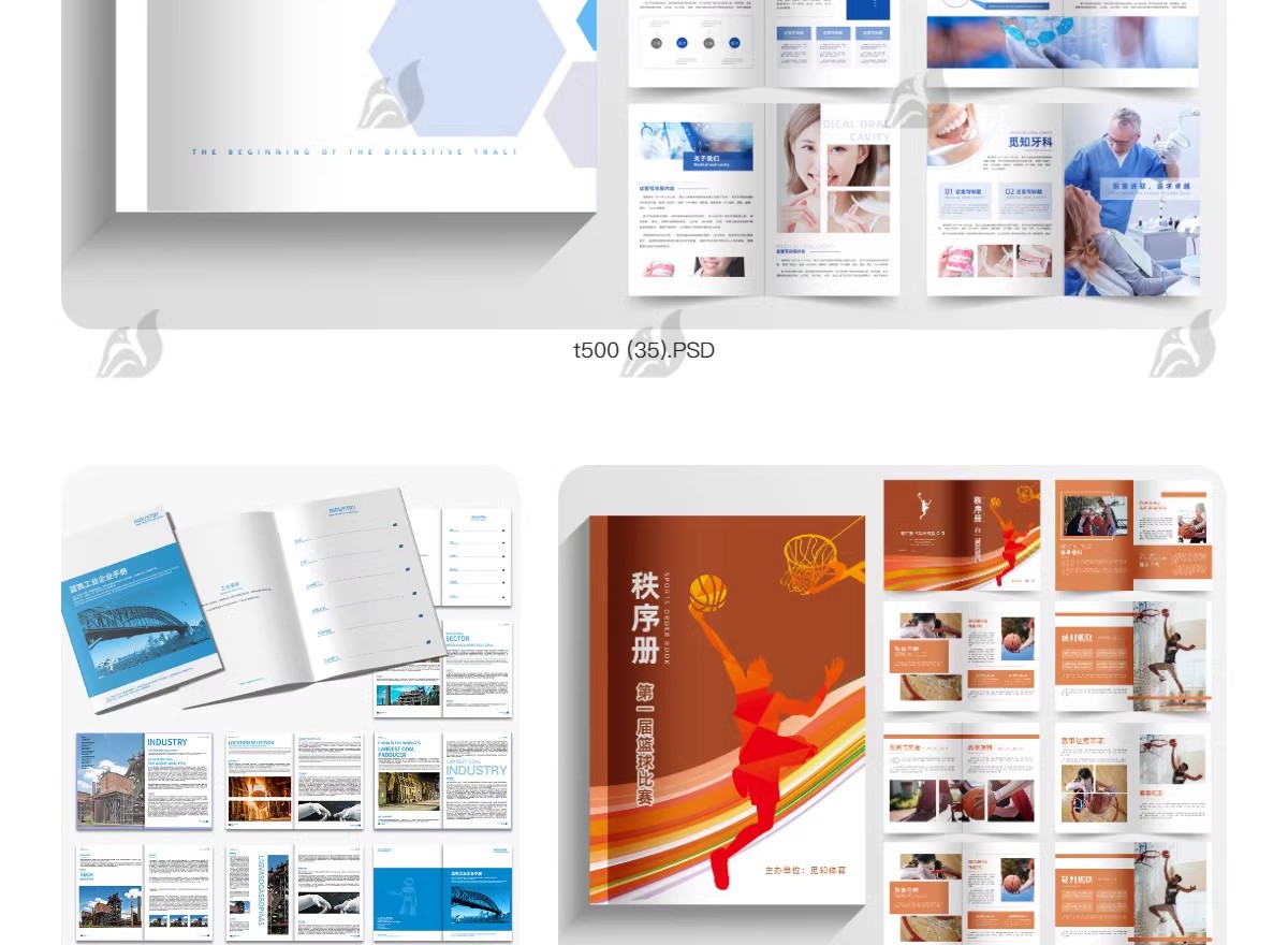 图片[18]-企业宣传画册科技公司简介宣传册产品创意排版模板PSD/ai设计素材-大怪兽分享