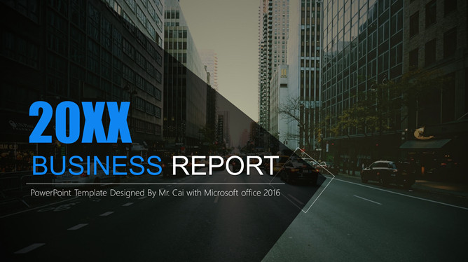 时尚简约杂志风PPT模板下载-大怪兽分享