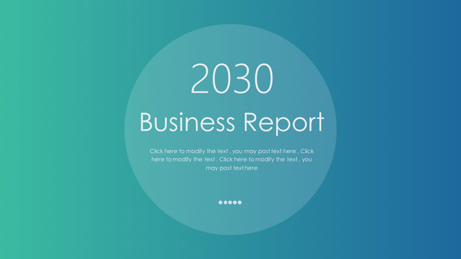 极简精致苹果IOS风格PPT模板-大怪兽分享