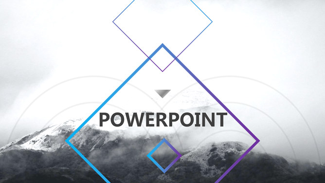 时尚欧美范杂志风PPT模板-大怪兽分享