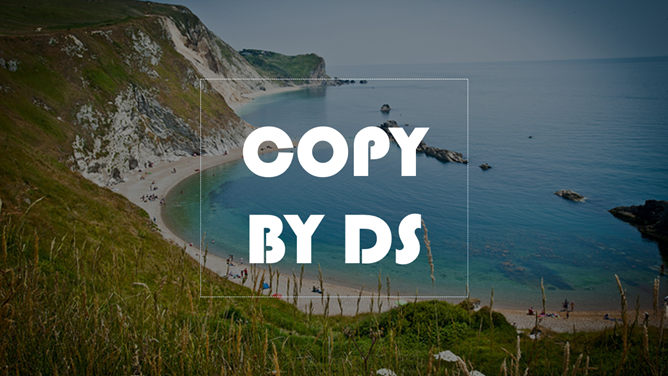 时尚杂志风图文排版PPT模板-大怪兽分享