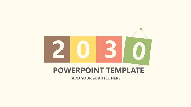 小清新工作总结PPT模板-大怪兽分享