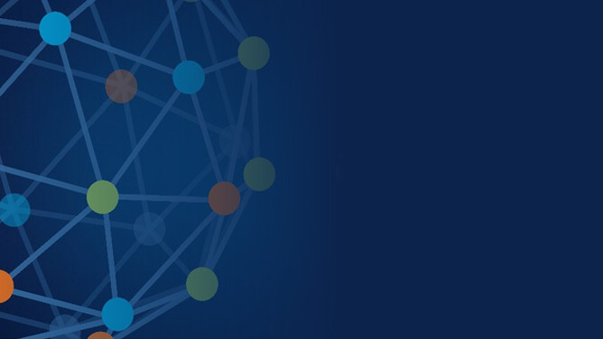 分子结构科技感PPT背景图片-大怪兽分享