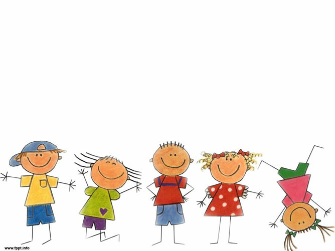 可爱的小孩PPT背景图片-大怪兽分享