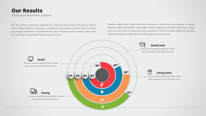 环形比例图PPT图形-大怪兽分享