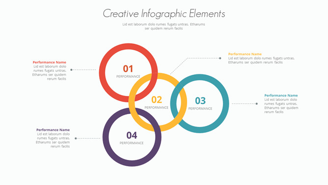环环相扣关联关系PPT图形-大怪兽分享