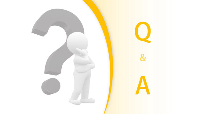 3D小人问号问答PPT结束页-大怪兽分享