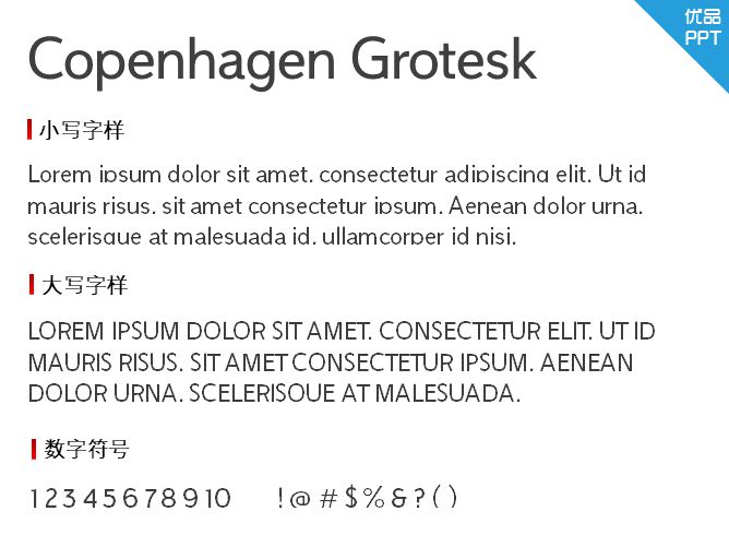 Copenhagen Grotesk Nova字体-大怪兽分享