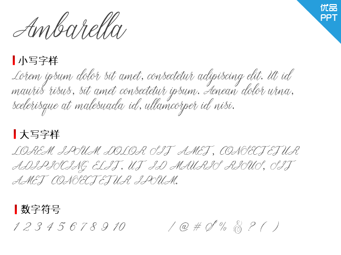 Ambarella字体-大怪兽分享