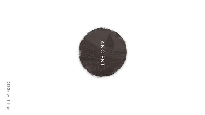 极简文艺艺术设计PPT模板-大怪兽分享