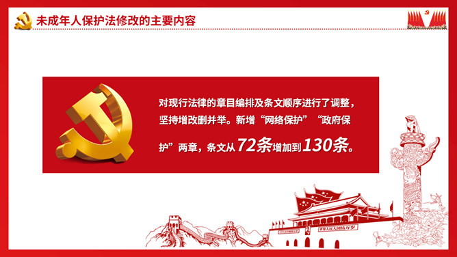 图片[11]-未成年人保护法解读班会PPT模板-大怪兽分享