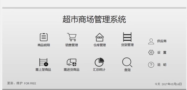图片[2]-超市管理系统表格进销存excel模板商品商场仓库补货利润资本货架-大怪兽分享