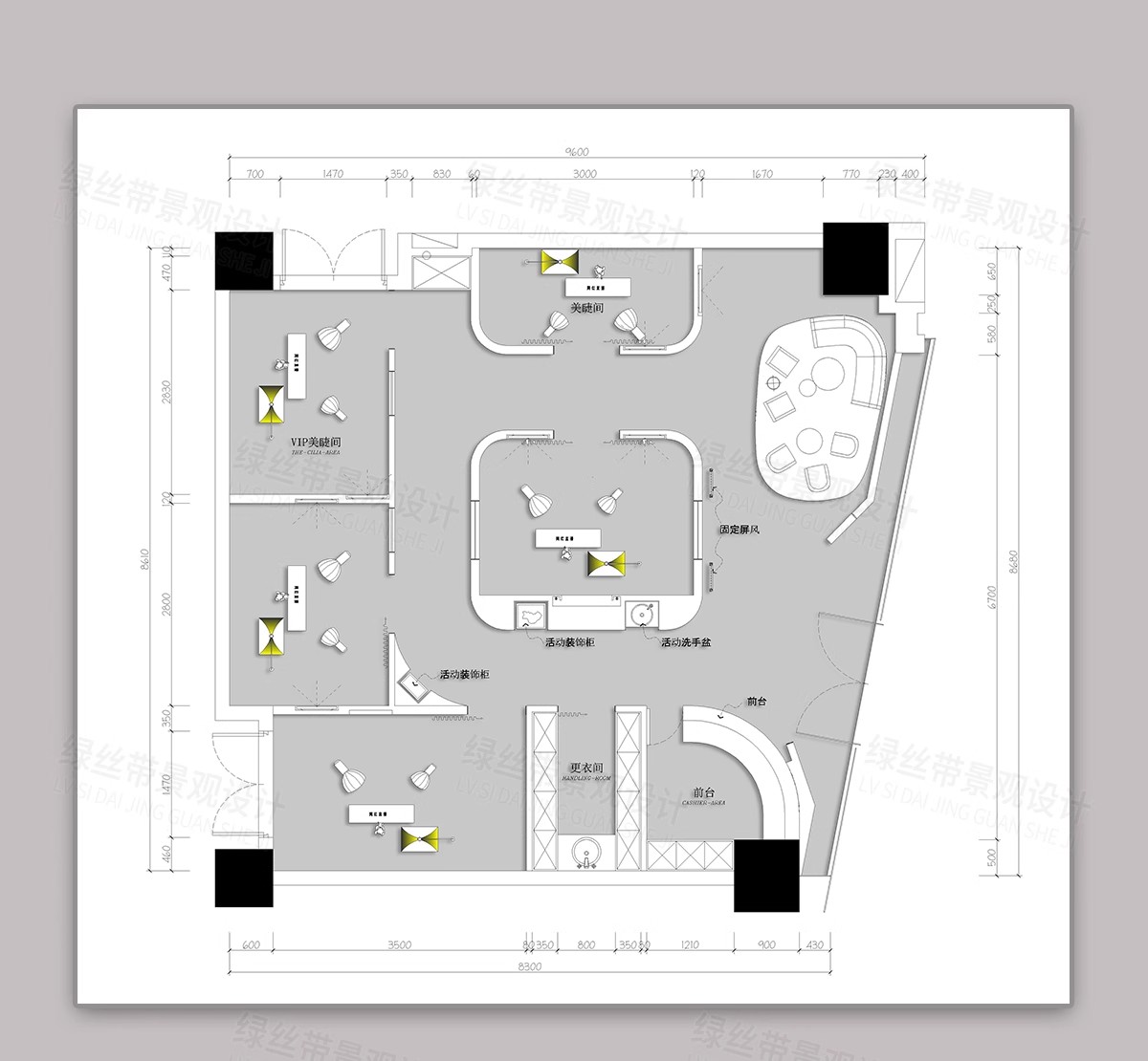 图片[2]-网红直播间CAD平面图布局布置图电商办公室公司方案设计CAD施工图-大怪兽分享