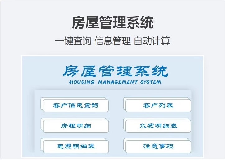 图片[3]-房东版租房管理系统公寓出租二房东屋客信息收金计算利润统计电子-大怪兽分享