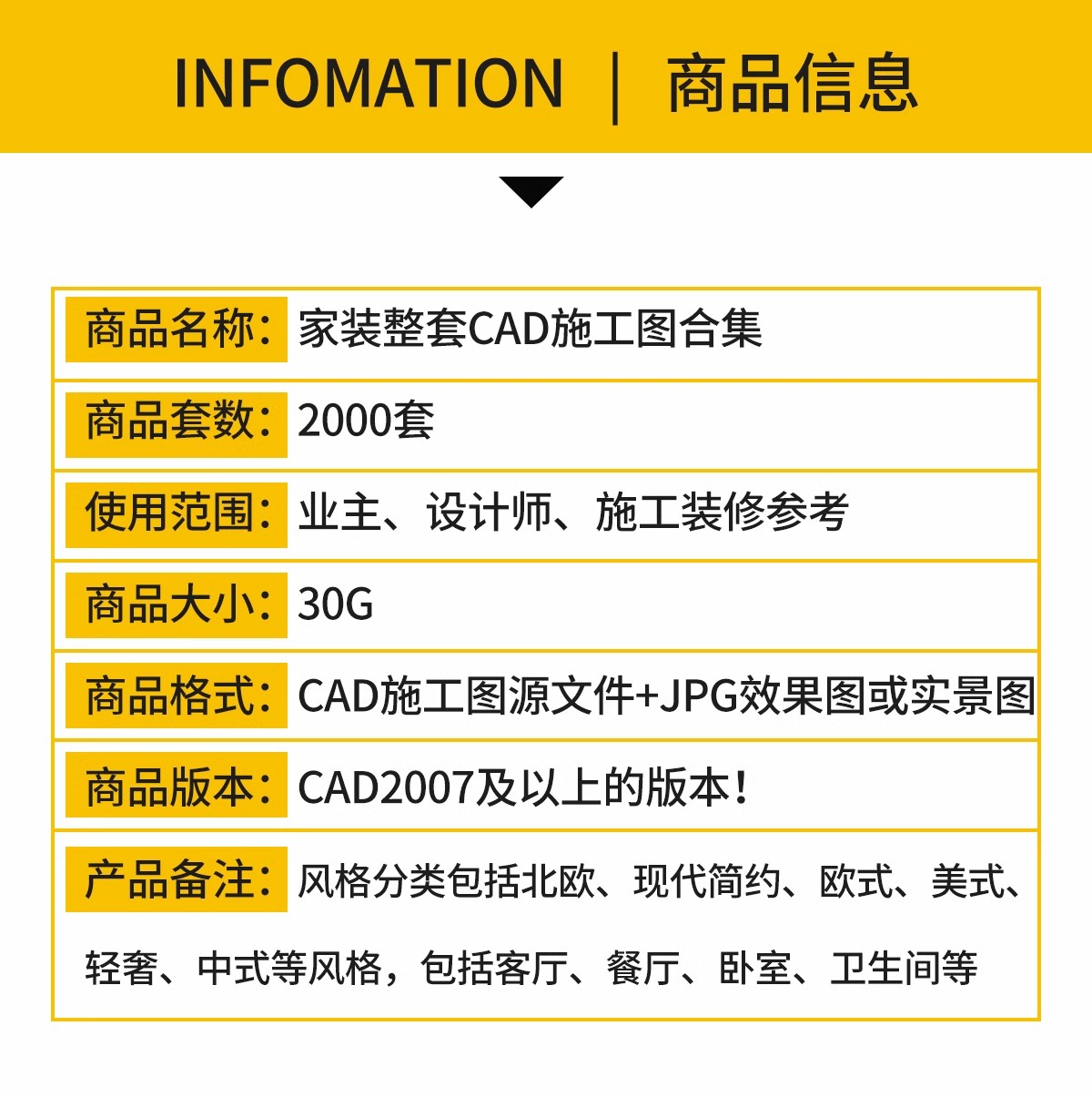 图片[3]-家装设计CAD施工图纸整套效果图平面立面3D模型实景装修室内全套-大怪兽分享