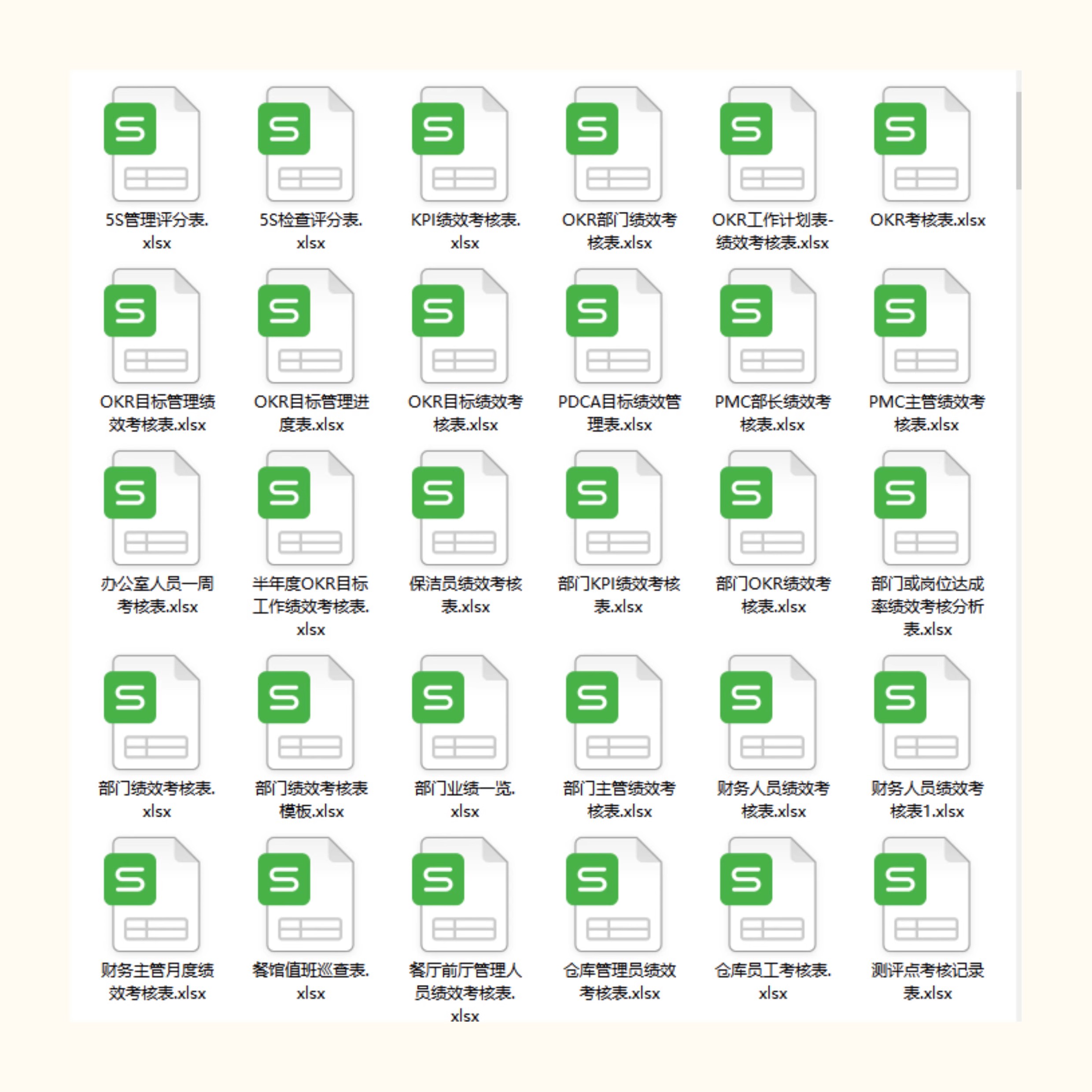 图片[3]-员工绩效考核表excel模板薪酬与绩效管理绩效考核薪酬激励kpi绩效-大怪兽分享