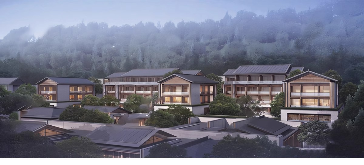 图片[4]-草图大师民宿度假村酒店中式现代别墅客栈旅游创意外观建筑SU模型-大怪兽分享