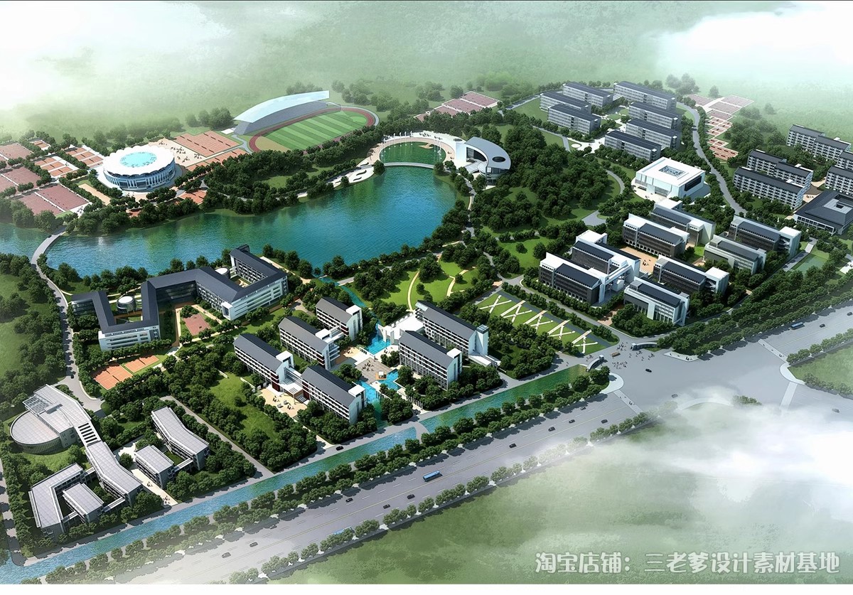 图片[4]-教学楼CAD施工图 综合楼小学中学大学建筑方案设计图库平面布局图-大怪兽分享