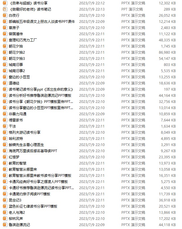 图片[4]-教师读书分享ppt成品课件文献阅读笔记读后感word模板读书报告-大怪兽分享