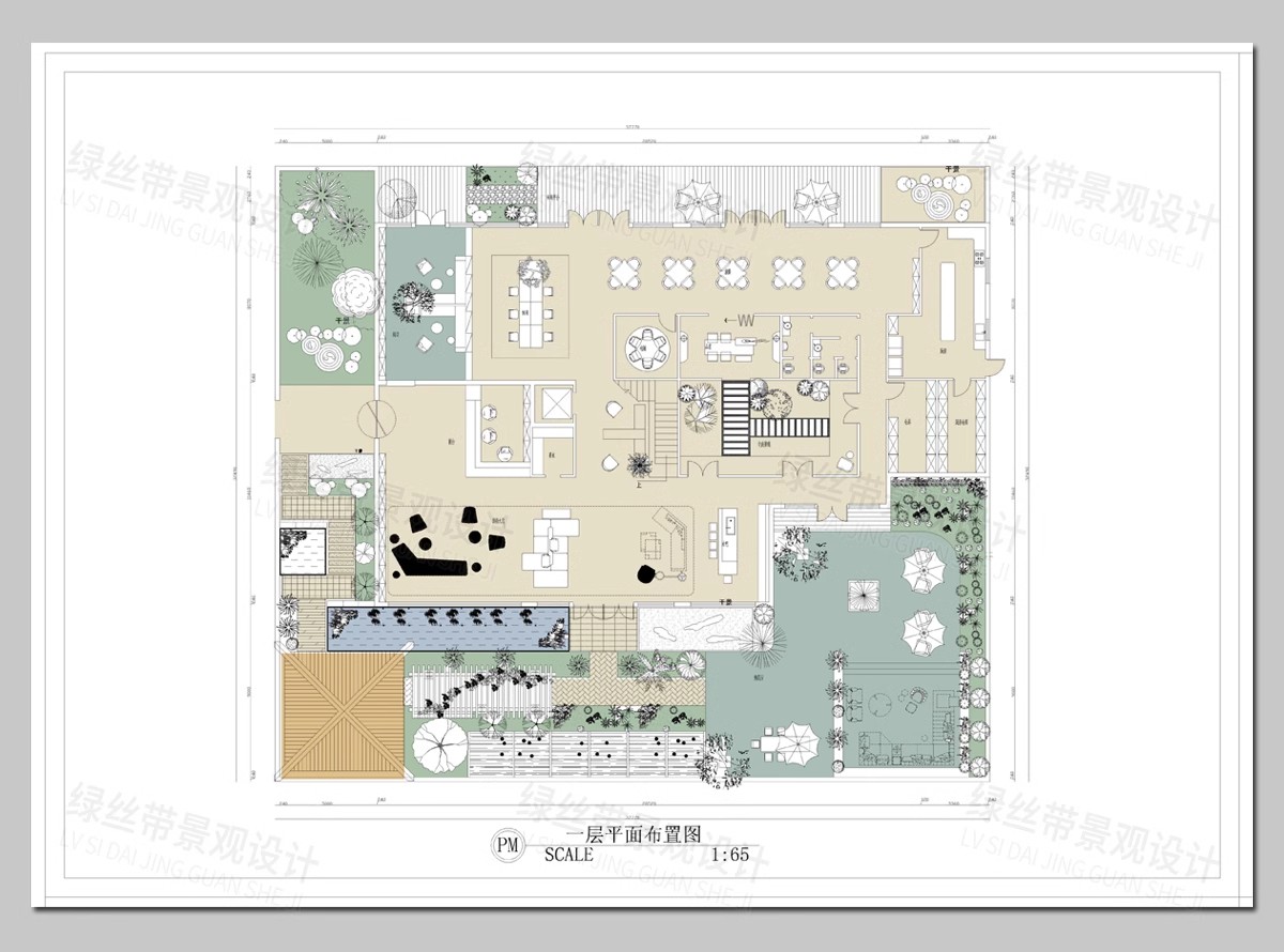 图片[4]-民宿酒店室内装修设计度假客栈客房CAD施工图方案布局布置 平面图-大怪兽分享