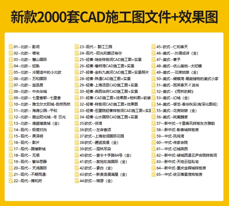 图片[4]-家装设计CAD施工图纸整套效果图平面立面3D模型实景装修室内全套-大怪兽分享