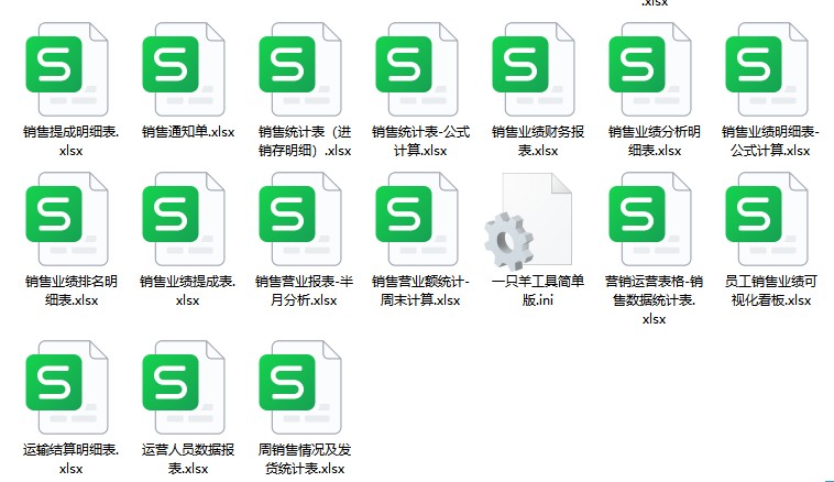 图片[4]-销售明细表excel模板送货日报数据统计客户清单合同登记销售报表-大怪兽分享