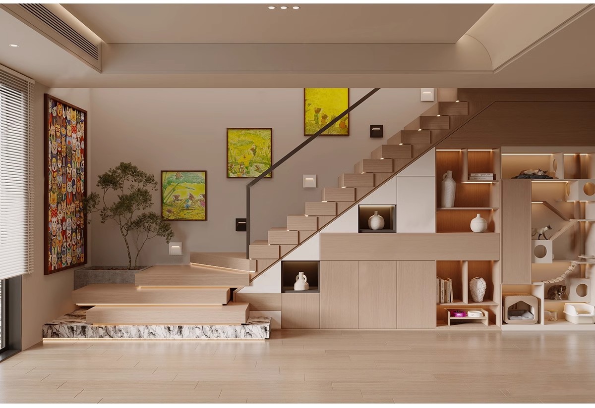 图片[5]-旋转楼梯SU模型库室内铁艺楼梯中式欧式现代螺旋扶梯扶手草图大师-大怪兽分享