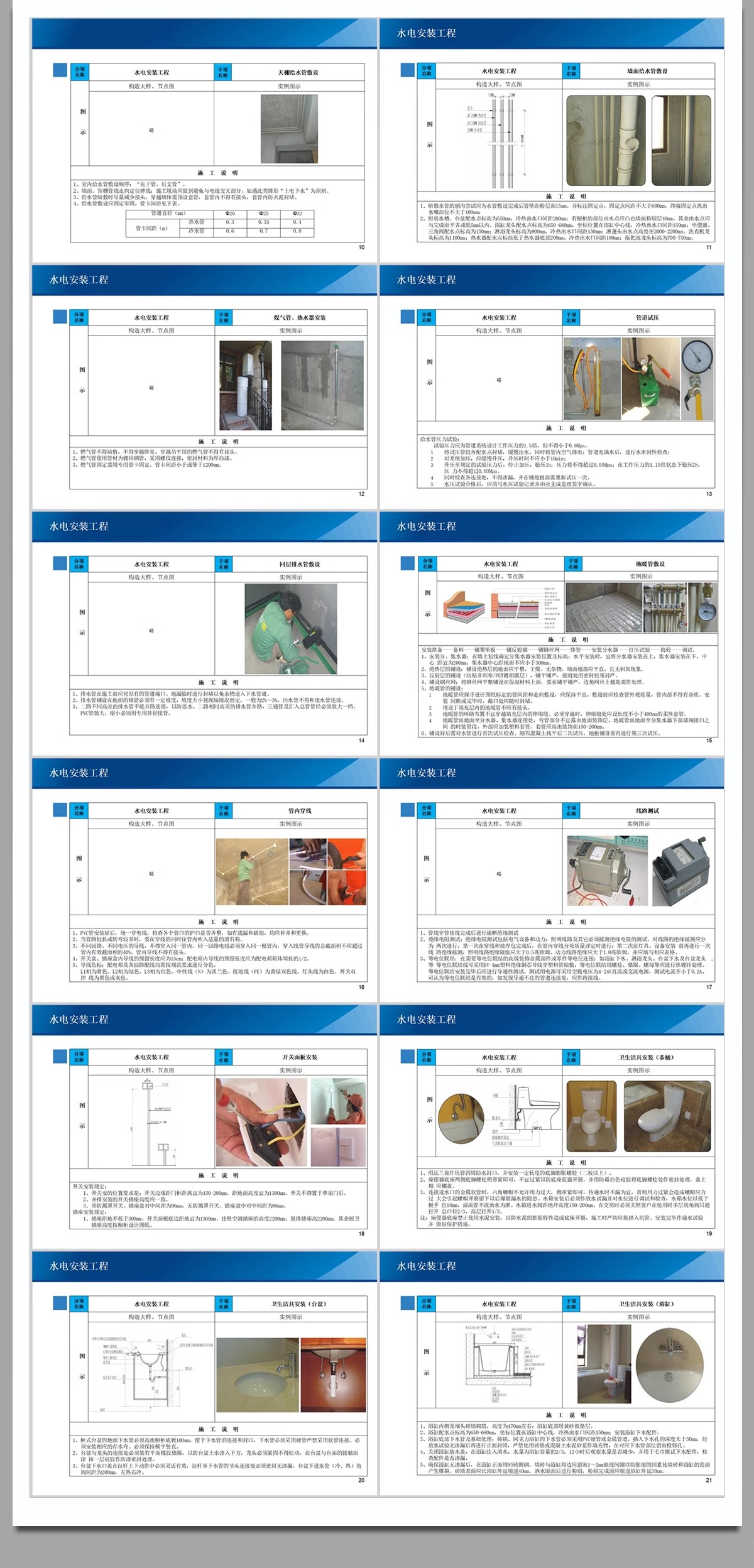 图片[5]-室内装修施工工艺流程PPT模板 装饰公司工程验收标准流程规范手册-大怪兽分享