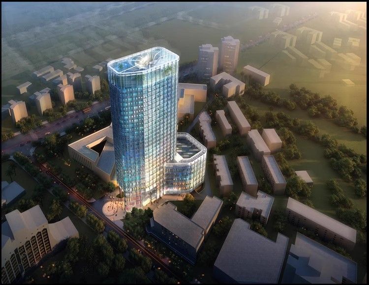 图片[5]-300套，高层多层办公楼CAD施工图纸配效果图 写字楼建筑方案外观设计素材-大怪兽分享