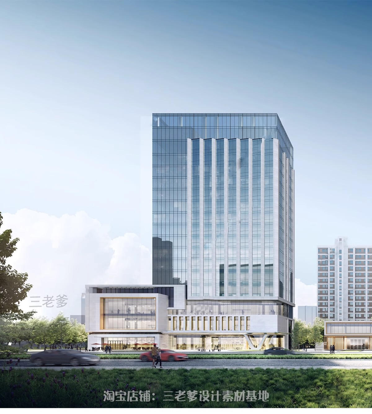 图片[6]-酒店旅馆建筑设计PPT文本SU建筑CAD配套优秀作品参考案例草图大师-大怪兽分享