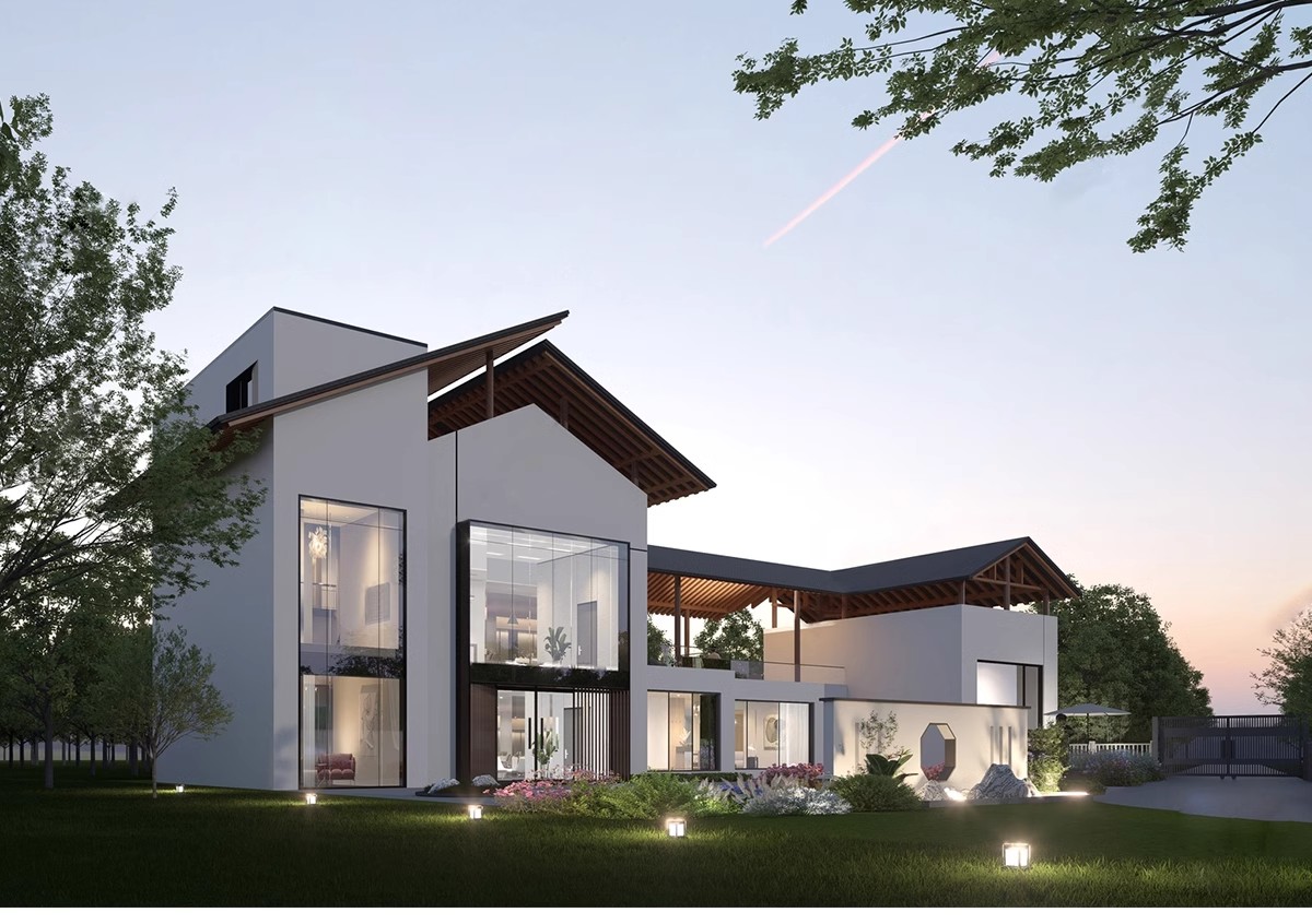 图片[6]-草图大师民宿度假村酒店中式现代别墅客栈旅游创意外观建筑SU模型-大怪兽分享