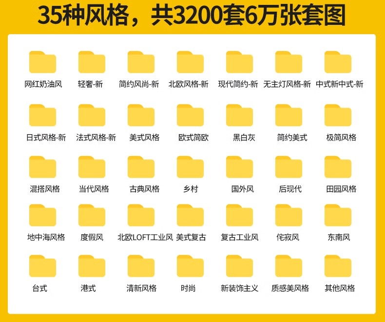 图片[5]-2025装修设计效果图纸家装房子三居室小户型房屋室内客厅全屋素材-大怪兽分享