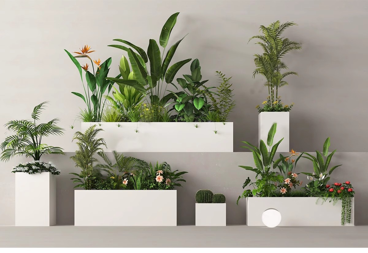 图片[6]-现代植物花坛花箱SU模型种植箱户外花箱花钵sketchup草图大师素材-大怪兽分享