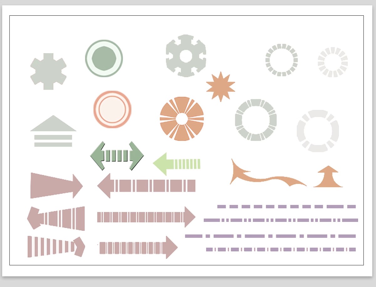 图片[5]-分析图常用箭头线条PSD源文件竞赛风格建筑景观设计PS文件素材库-大怪兽分享