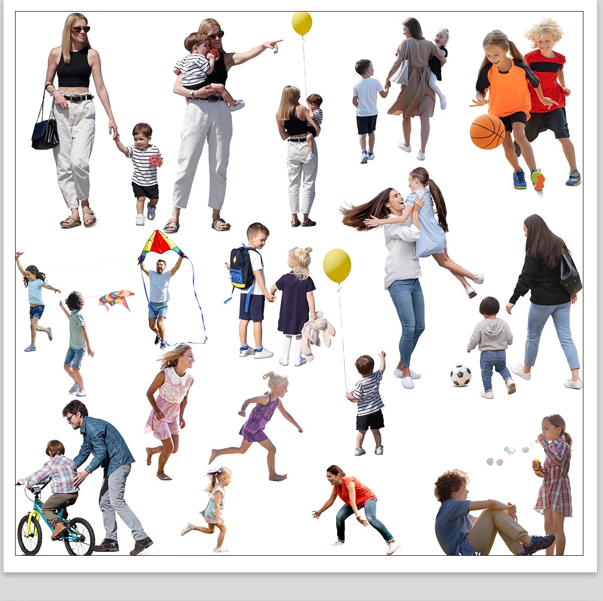 图片[6]-人物青年老人小孩子PS后期素材建筑效果图后期鸟瞰亚洲人PNG免抠-大怪兽分享