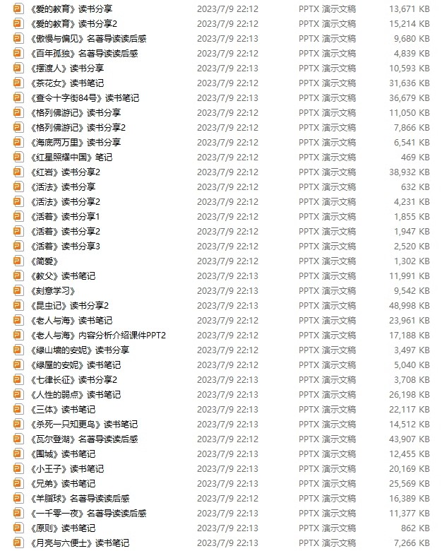 图片[6]-教师读书分享ppt成品课件文献阅读笔记读后感word模板读书报告-大怪兽分享