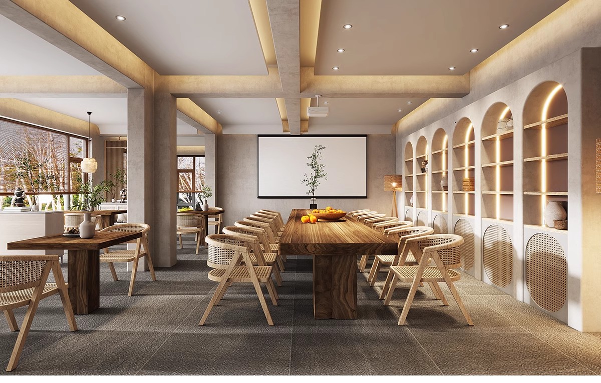 图片[4]-民宿酒店建筑CAD施工图 总平面布局图立面乡村客栈设计图纸效果图-大怪兽分享