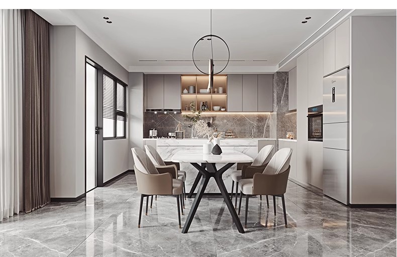 图片[6]-2025轻奢装修设计风格效果图片实景样板房现代软装简约CAD施工图-大怪兽分享